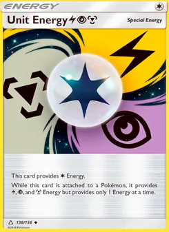 Unit Energy Lightning Psychic Metal