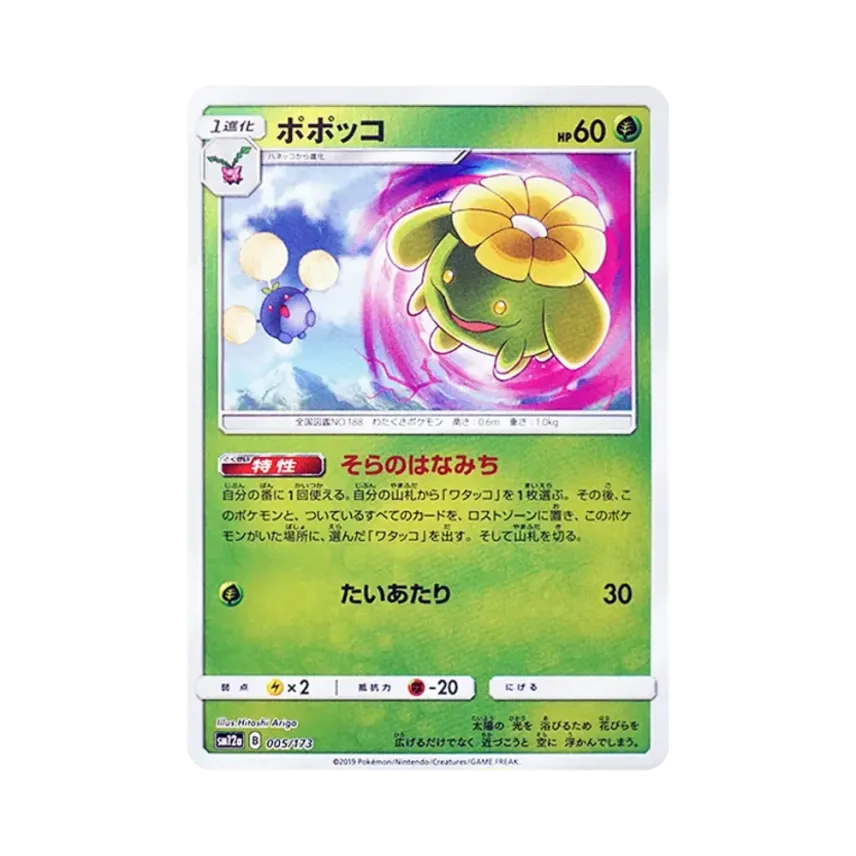 毽子花