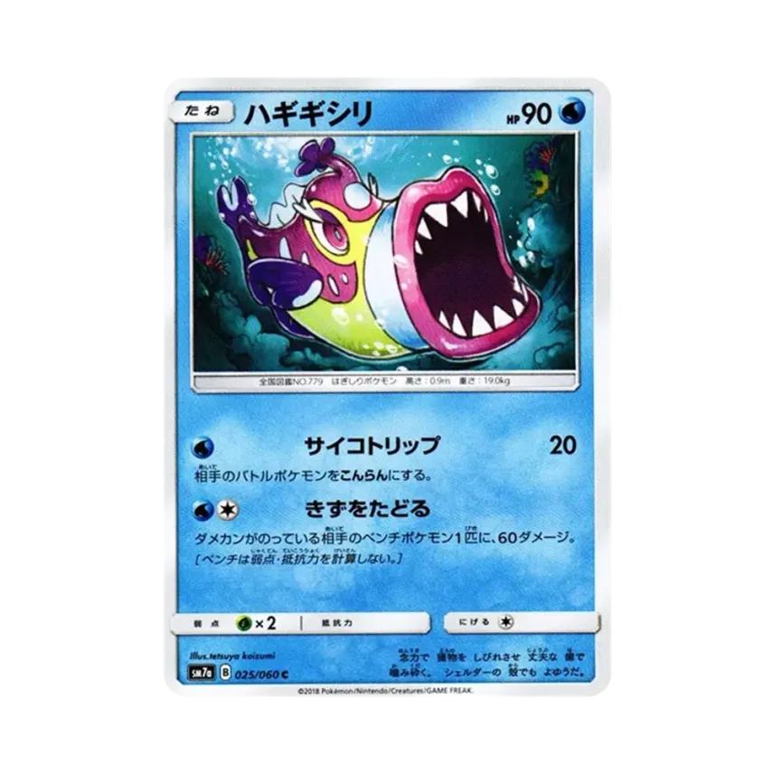 磨牙彩皮魚